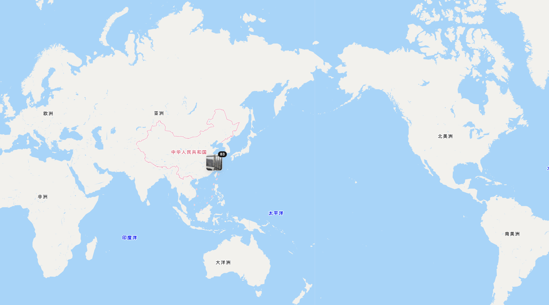 地图展示截图